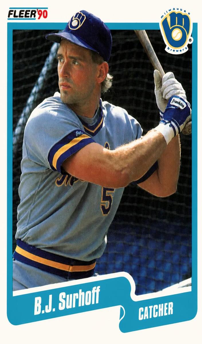 1990 B.J. Surhoff #338