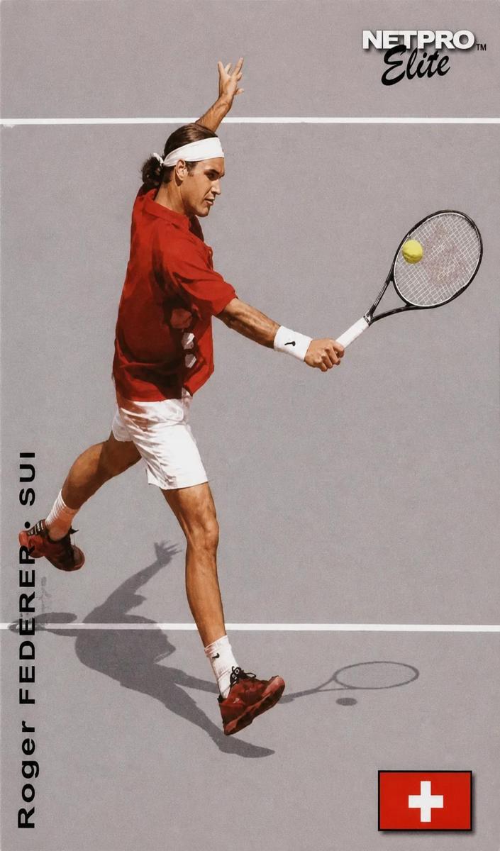 2003 Roger Federer [Red Shirt] #E3