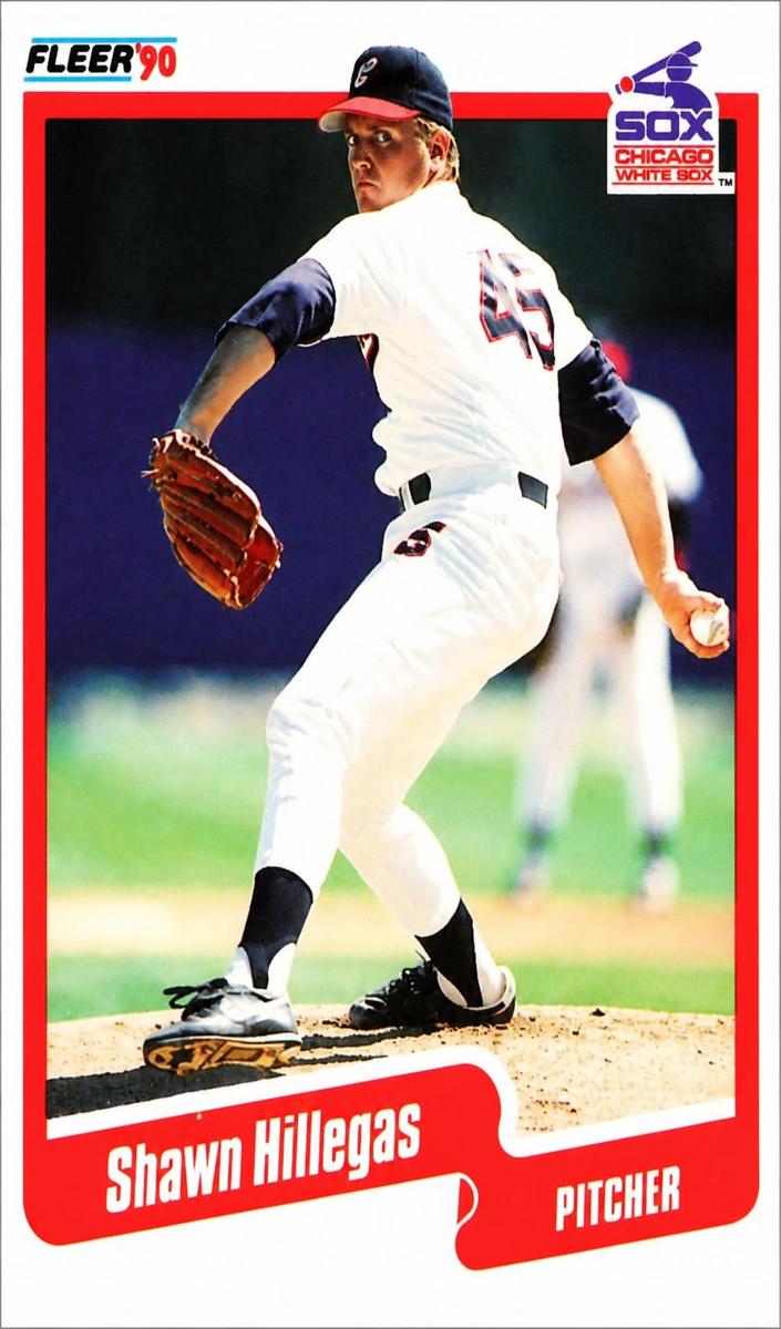 1990 Fleer Shawn Hillegas #535 card