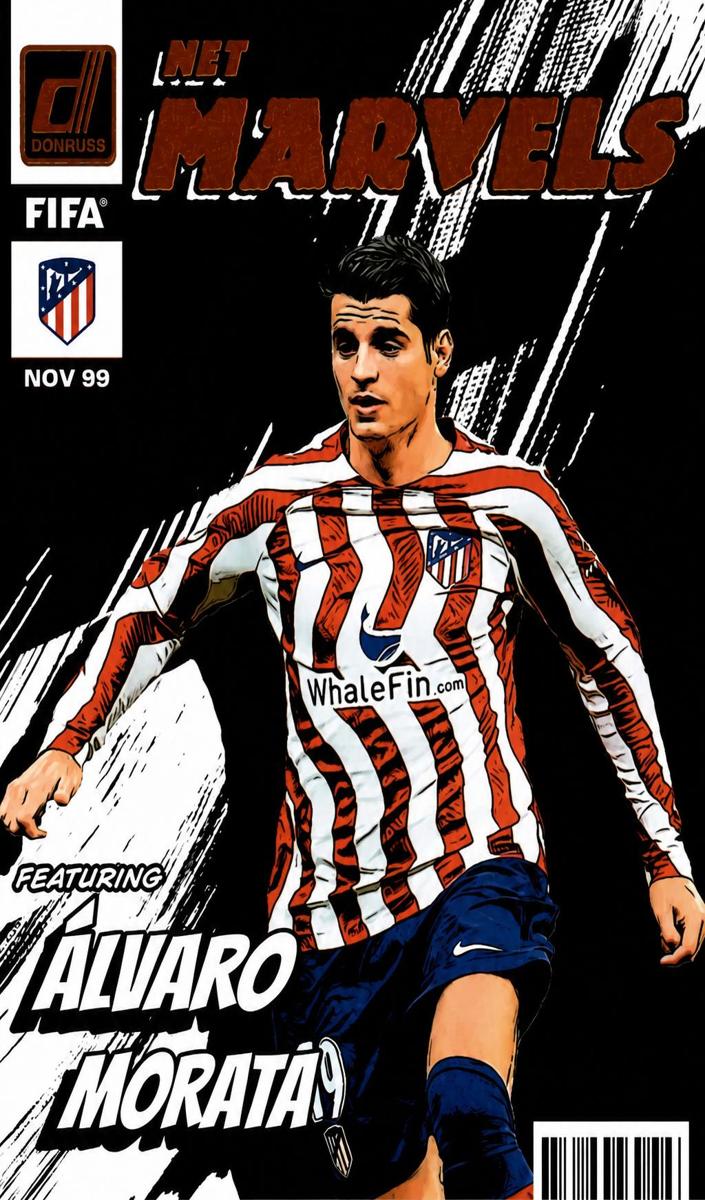 2022 Panini Donruss Alvaro Morata #3 card