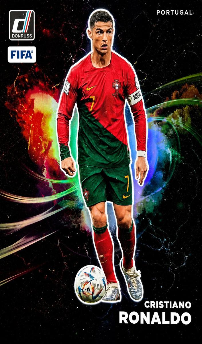 2022 Panini Donruss Cristiano Ronaldo #23 card