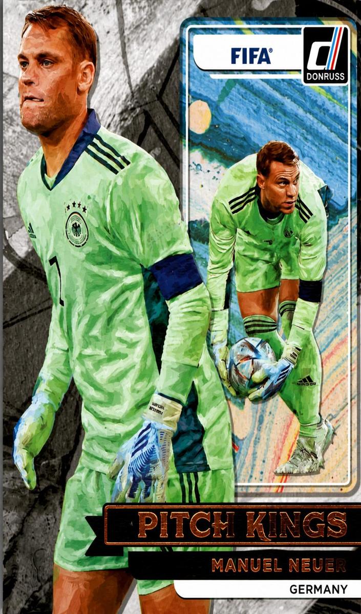 2022 Panini Donruss Manuel Neuer [Purple] #13 card