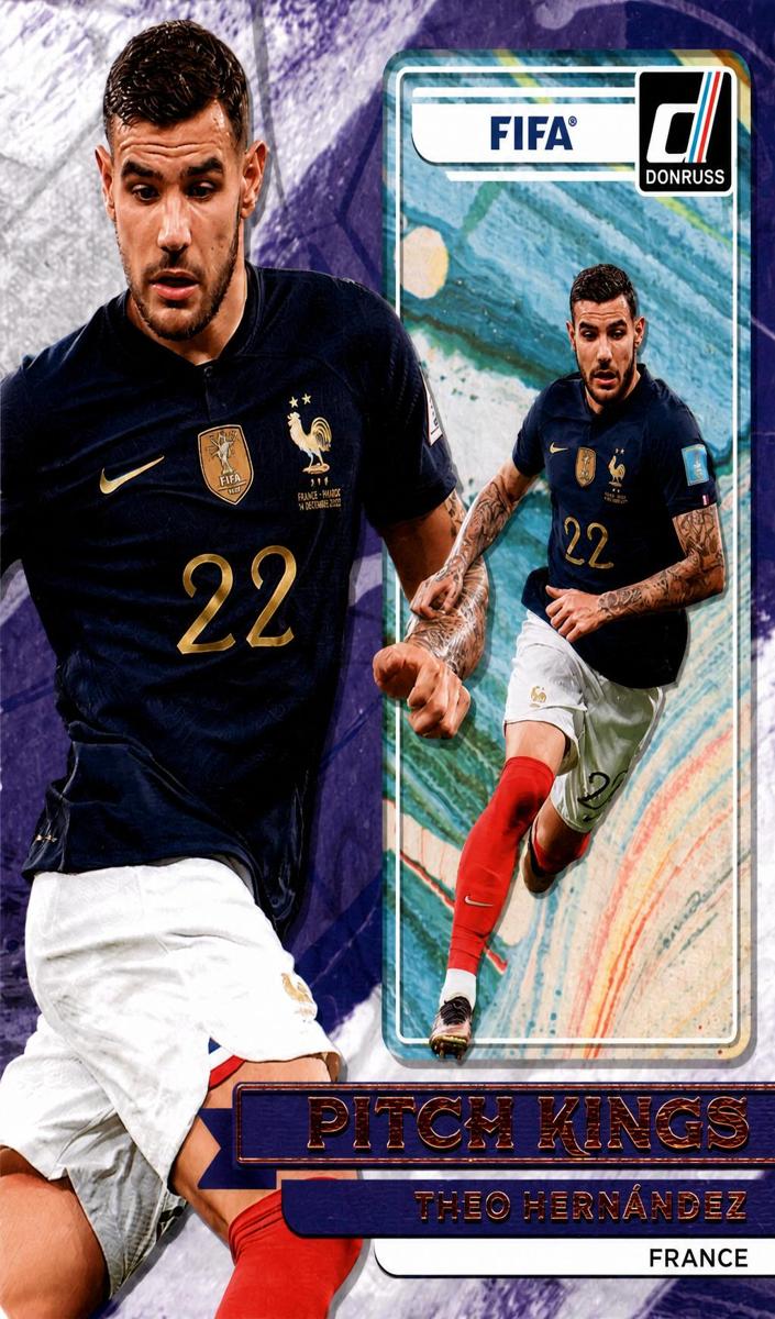 2022 Panini Donruss Theo Hernandez #10 card