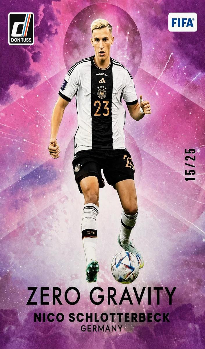 2022 Panini Donruss Nico Schlotterbeck [Pink] #12 card
