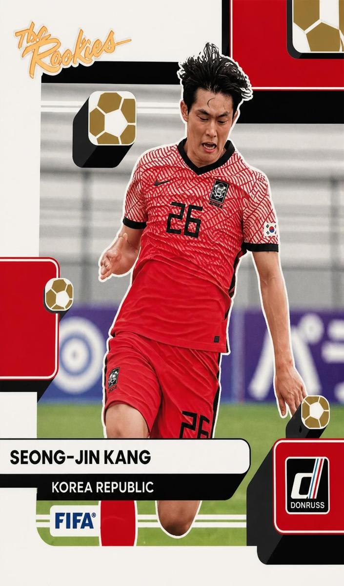 2022 Panini Donruss Seong-jin Kang #9 card