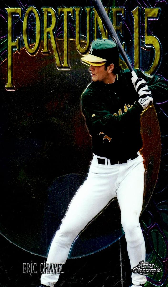 1999 Topps Chrome Eric Chavez #FF8 card