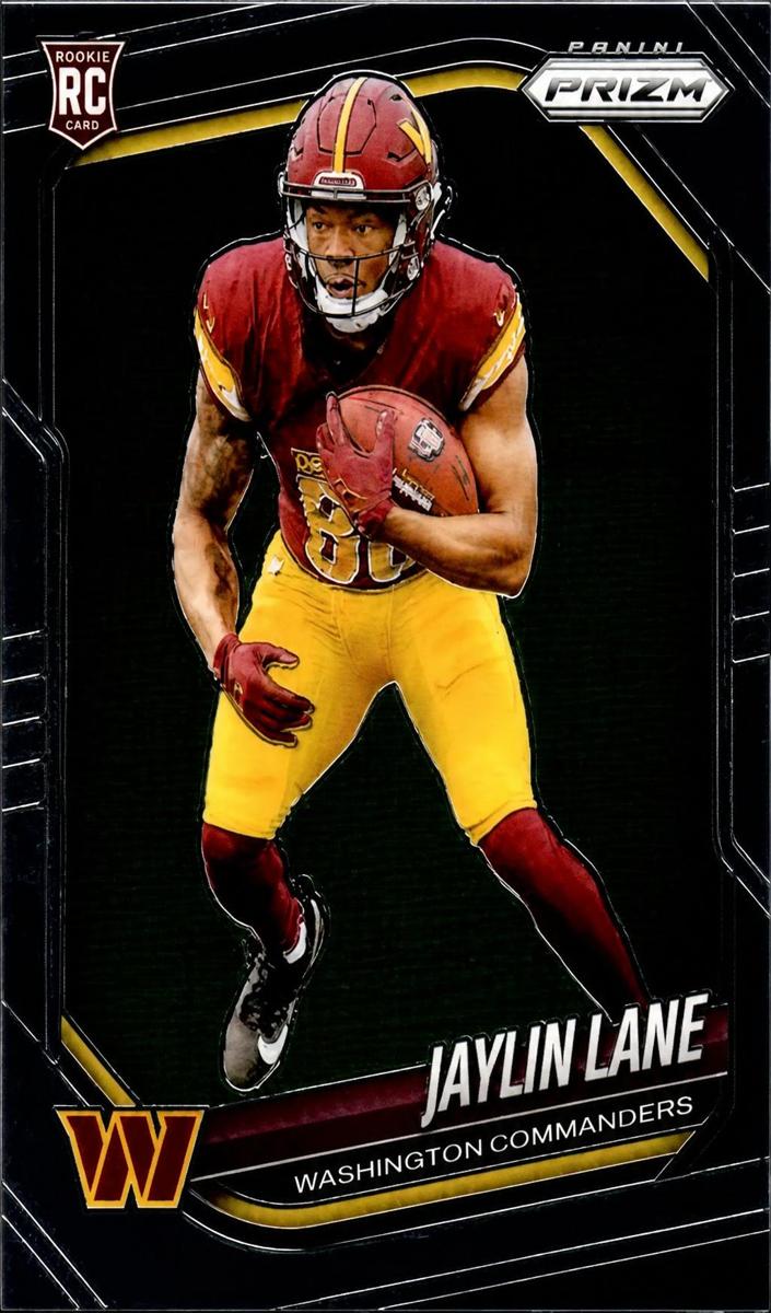 Jaylin Lane 2025 Prizm Football card