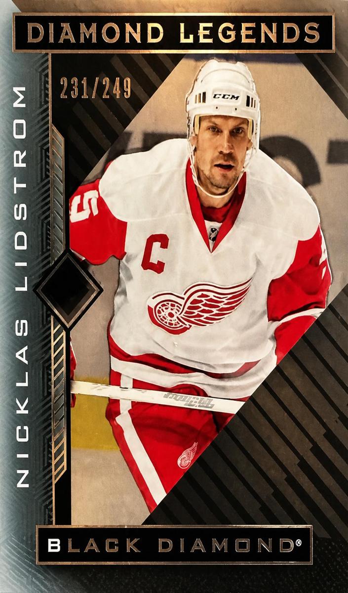 2021 Upper Deck Black Diamond Nicklas Lidstrom #BDL-NL card