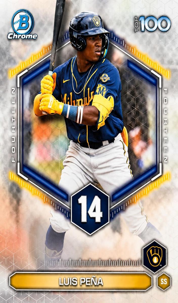 2026 Luis Pena [Gold] #BTP-14