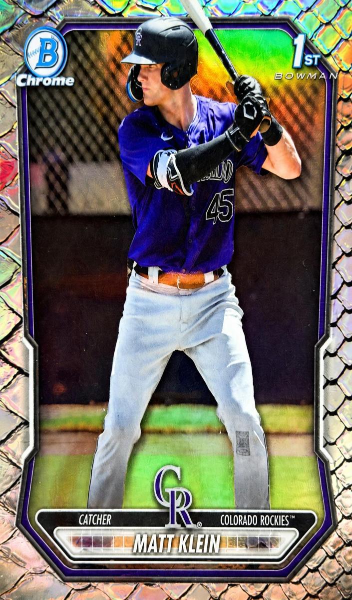 2026 Bowman Chrome Prospect Matt Klein [Sapphire] #BCP-146 card