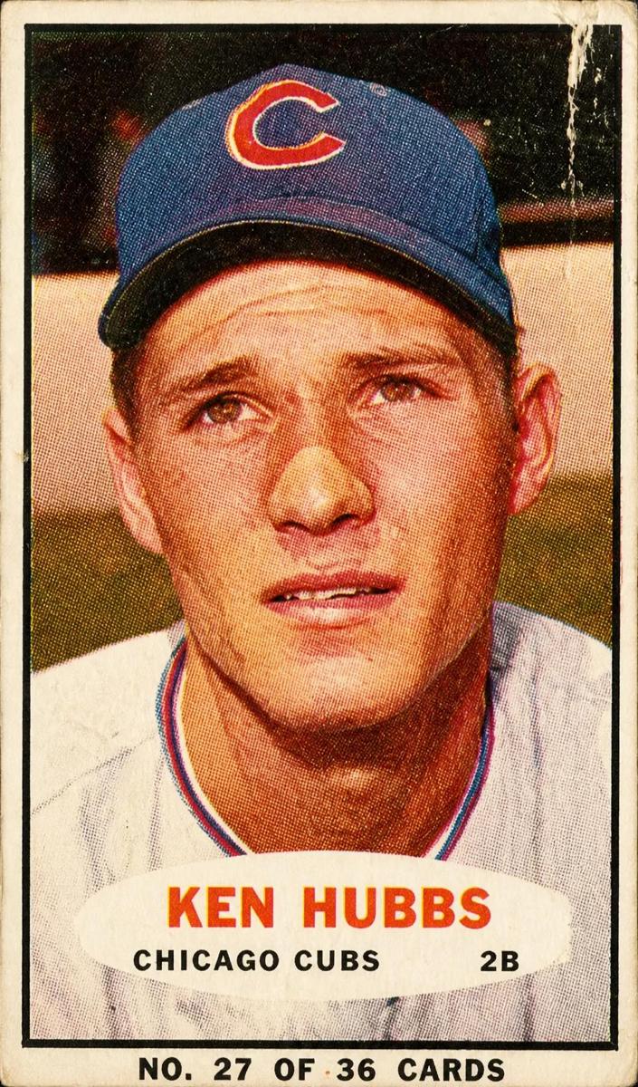 1963 Ken Hubbs [Hand Cut] #27