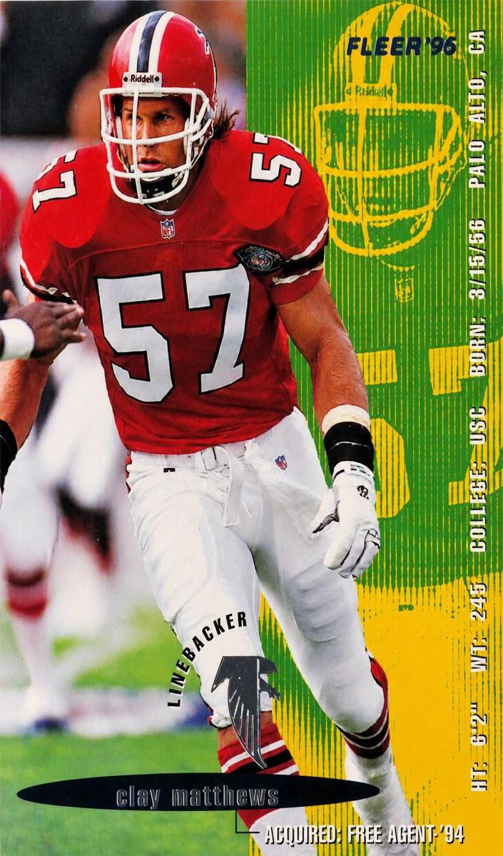 1995 Clay Matthews #24