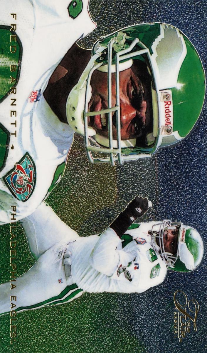 1995 Fleer Fred Barnett #24 card