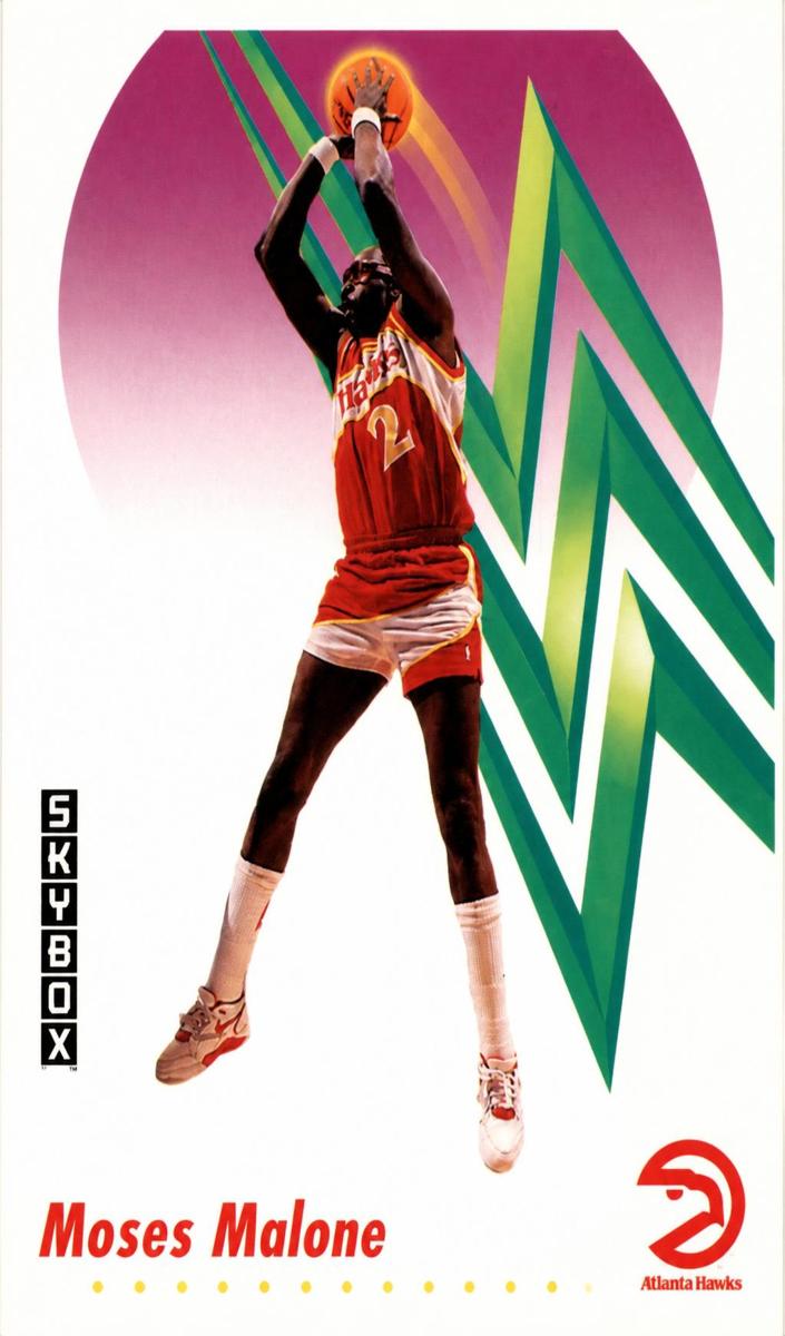 1991 Moses Malone #4