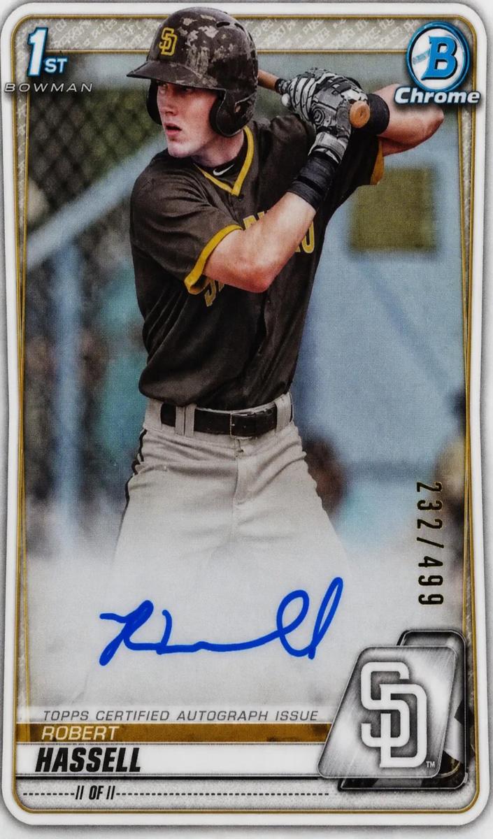 2020 Robert Hassell [Refractor] #CDA-RHA