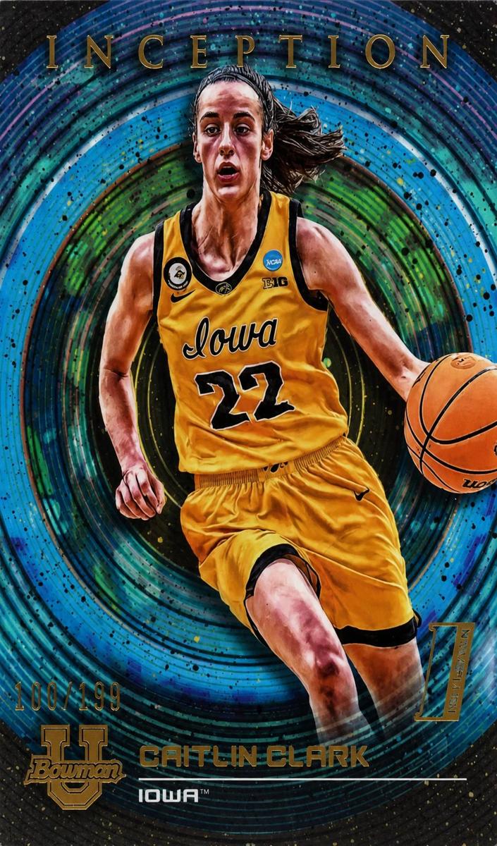 2022 Caitlin Clark [Aqua V2] #68