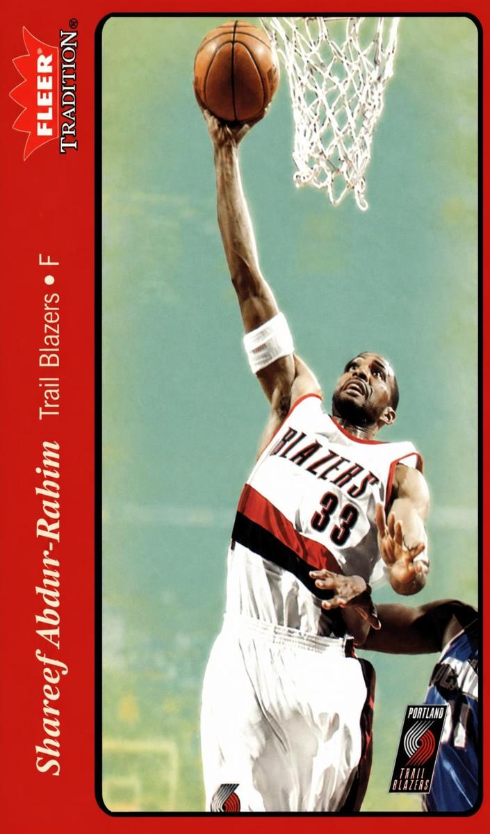 2004 Fleer Tradition Shareef Abdur-Rahim #77 card