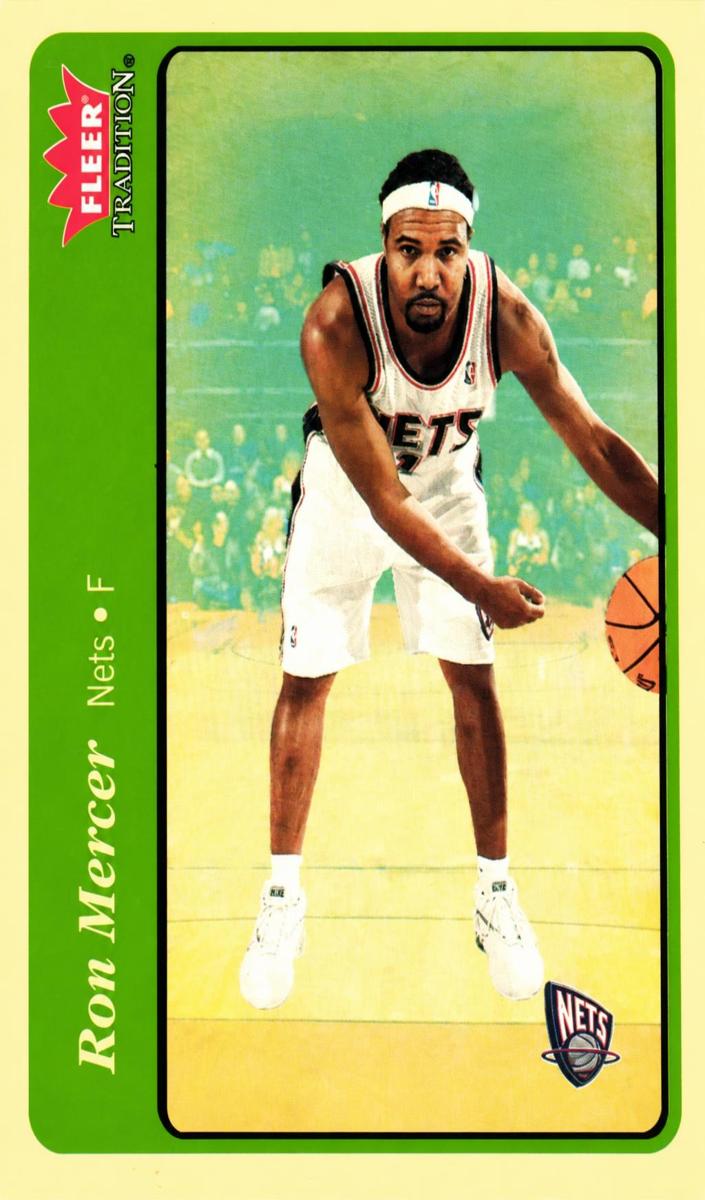 2004 Fleer Tradition Ron Mercer #115 card