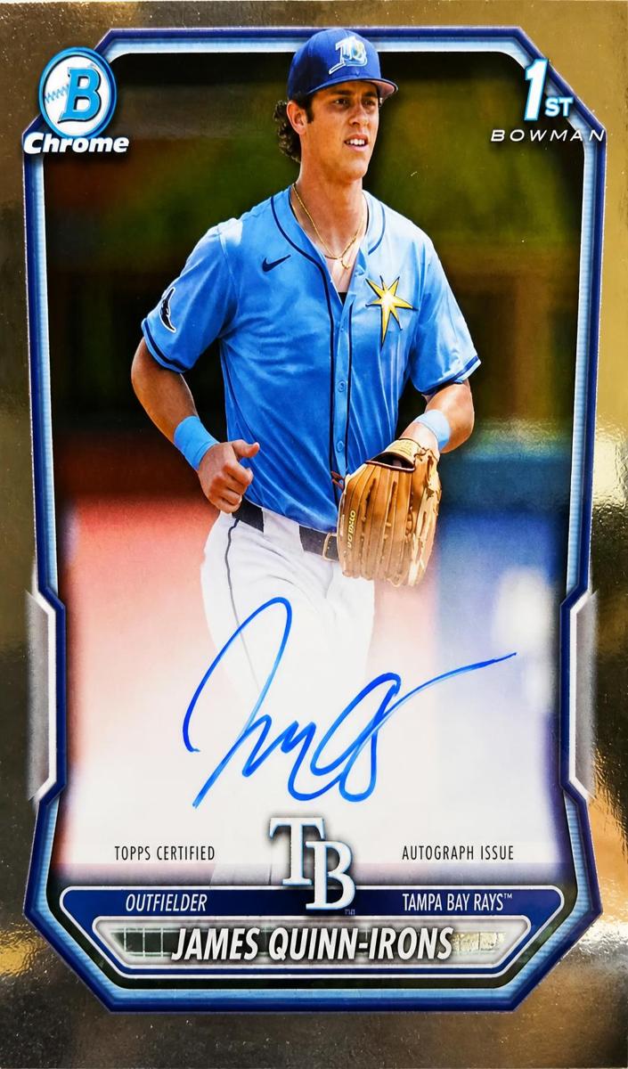 2026 Bowman James Quinn-Irons #CPA-JQU card