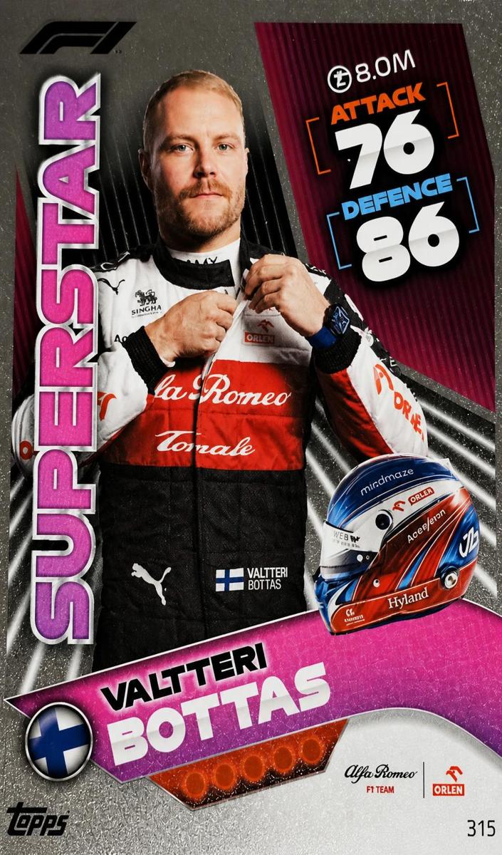 2022 Valtteri Bottas #315