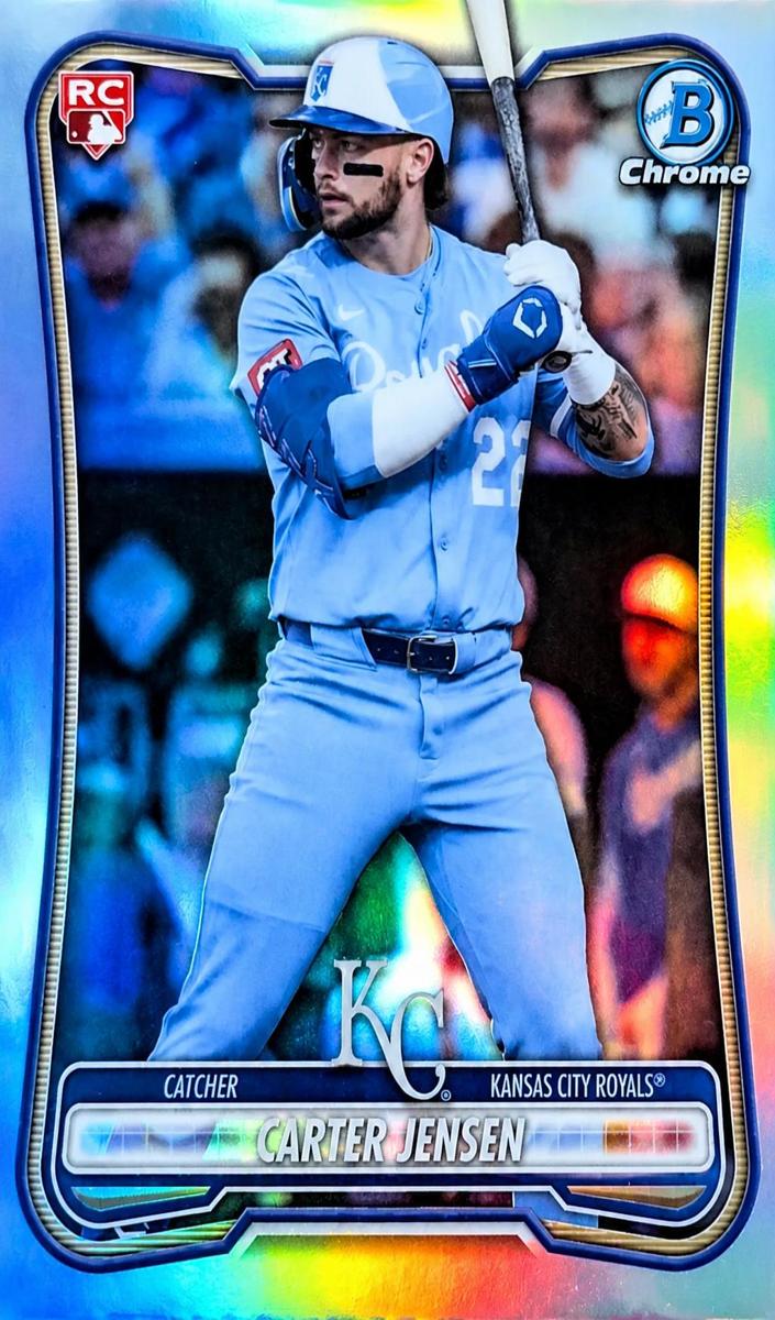 Carter Jensen 2026 Bowman Baseball card