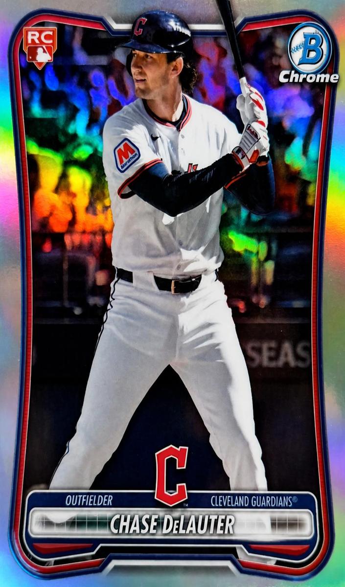 Chase DeLauter 2026 Bowman Baseball card