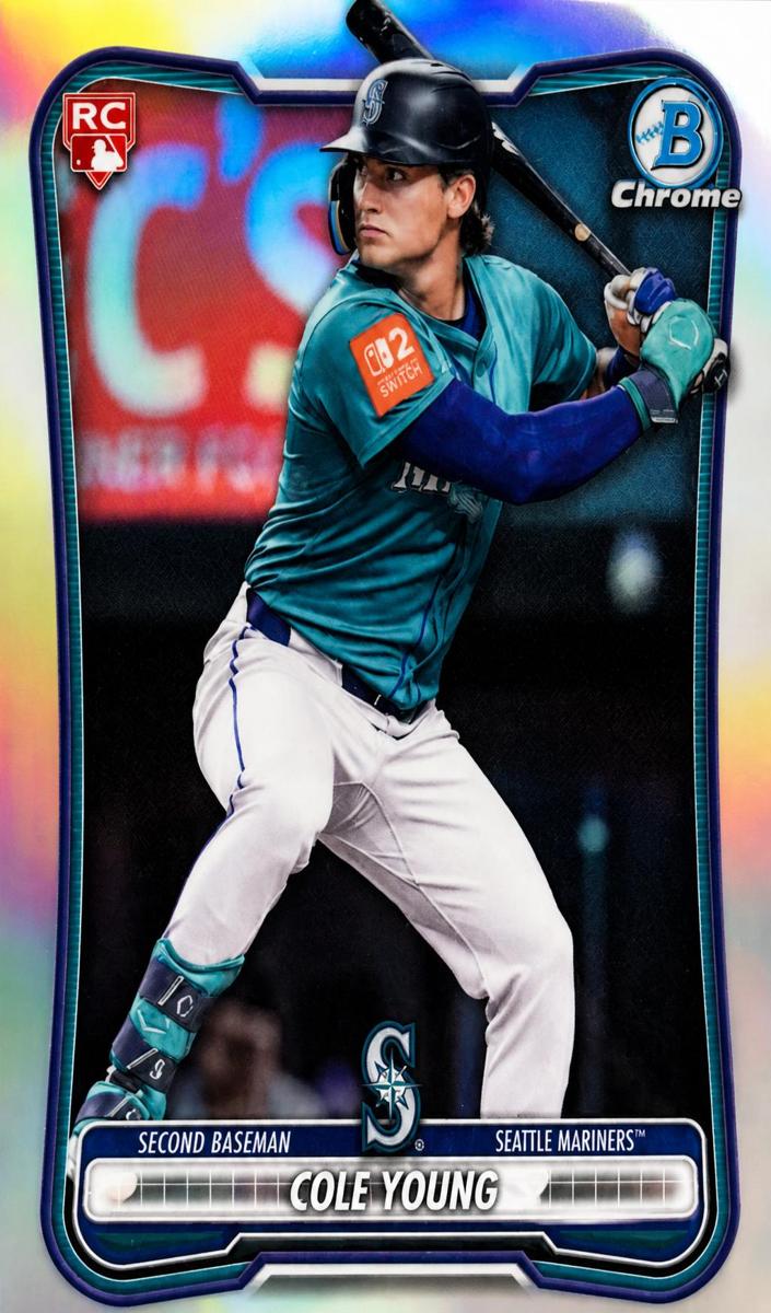 Cole Young 2026 Bowman Baseball card
