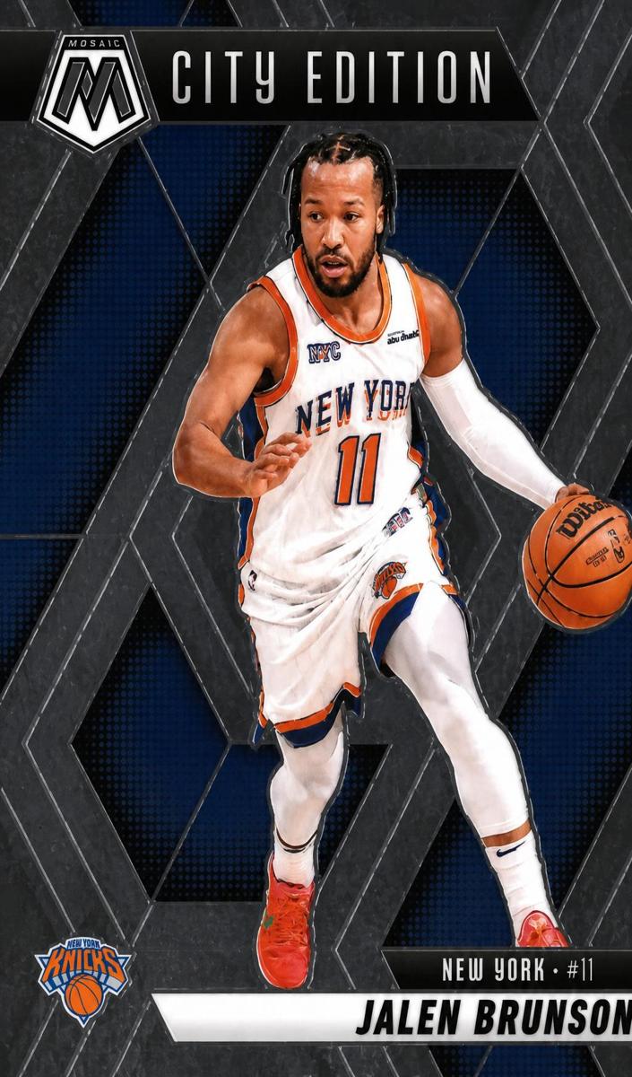 Jalen Brunson 2024 Mosaic Basketball card
