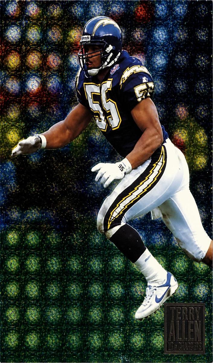 1995 Fleer Metal Junior Seau #169 card