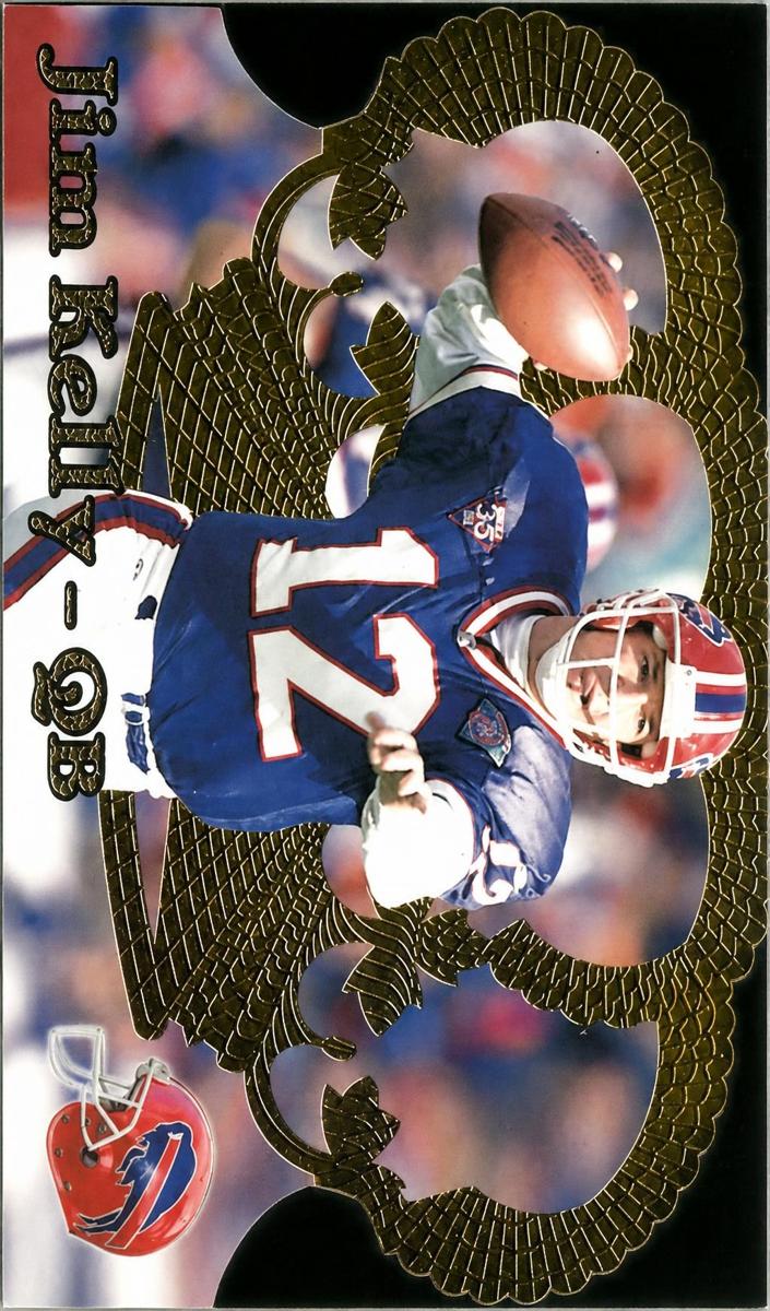 1995 Jim Kelly [Blue Holofoil] #42