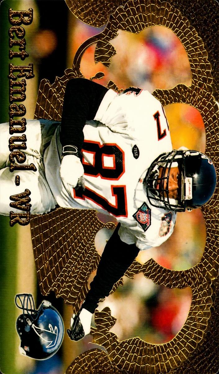 1995 Pacific Crown Royale Bert Emanuel #129 card