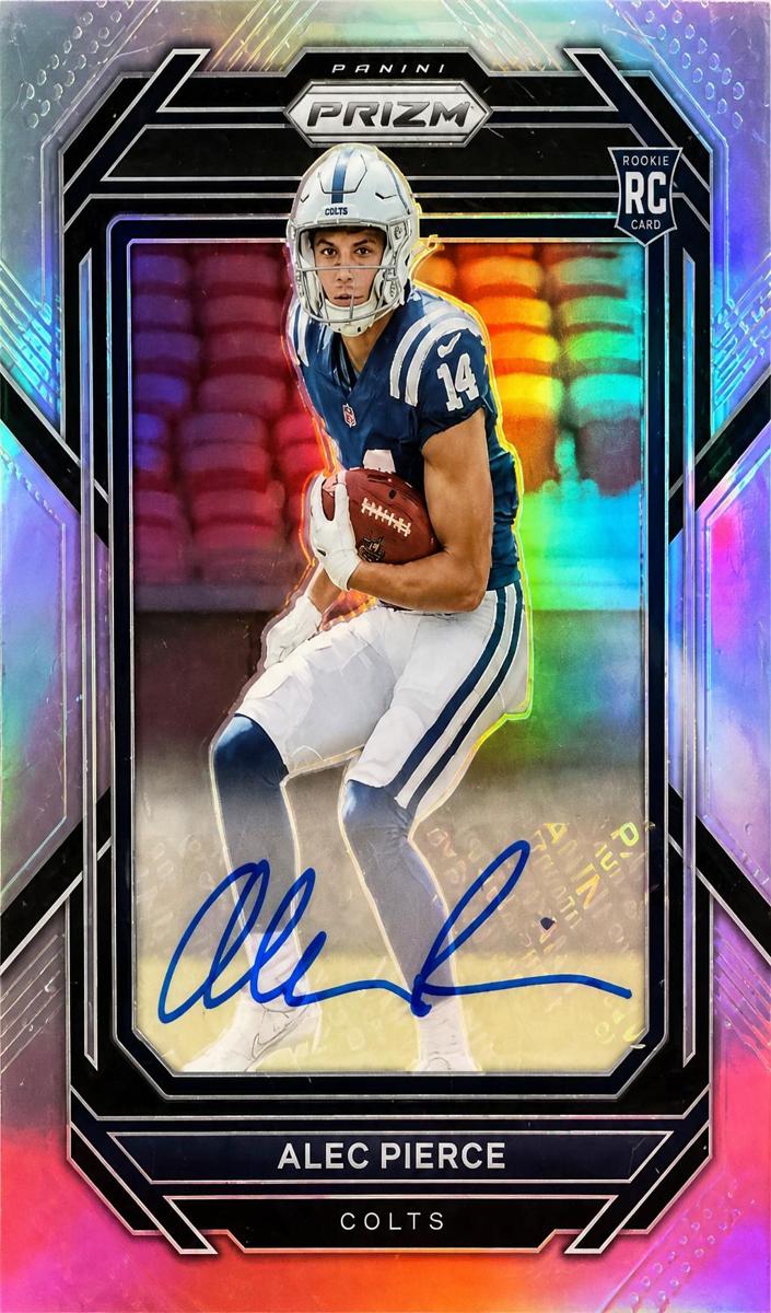 Alec Pierce 2022 Prizm Football card