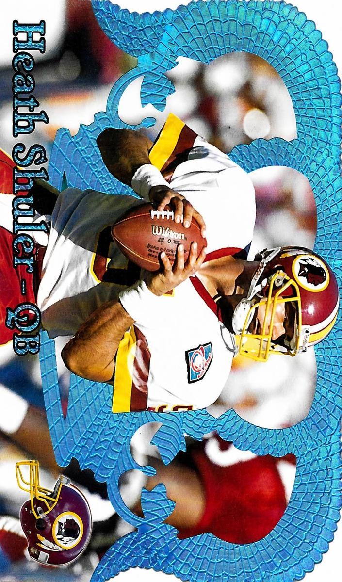 1995 Heath Shuler [Blue Holofoil] #95