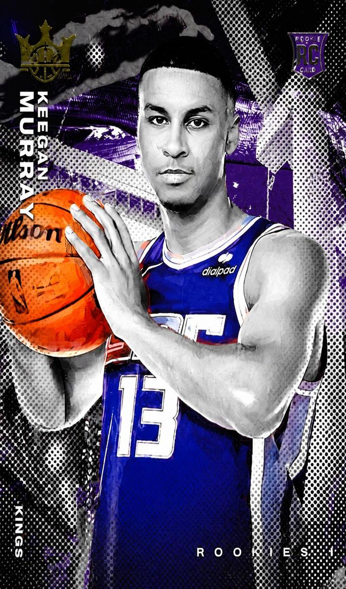 2022 Panini Court Kings Keegan Murray #93 card