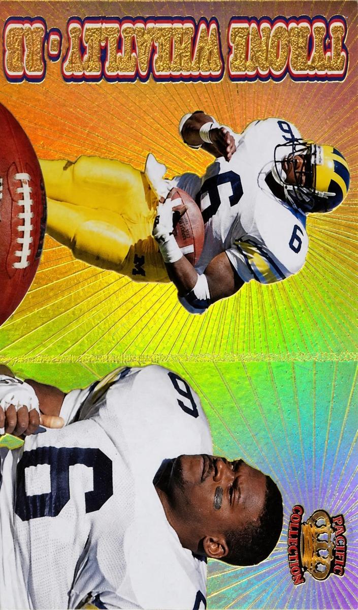 1995 Tyrone Wheatley [Gold] #108