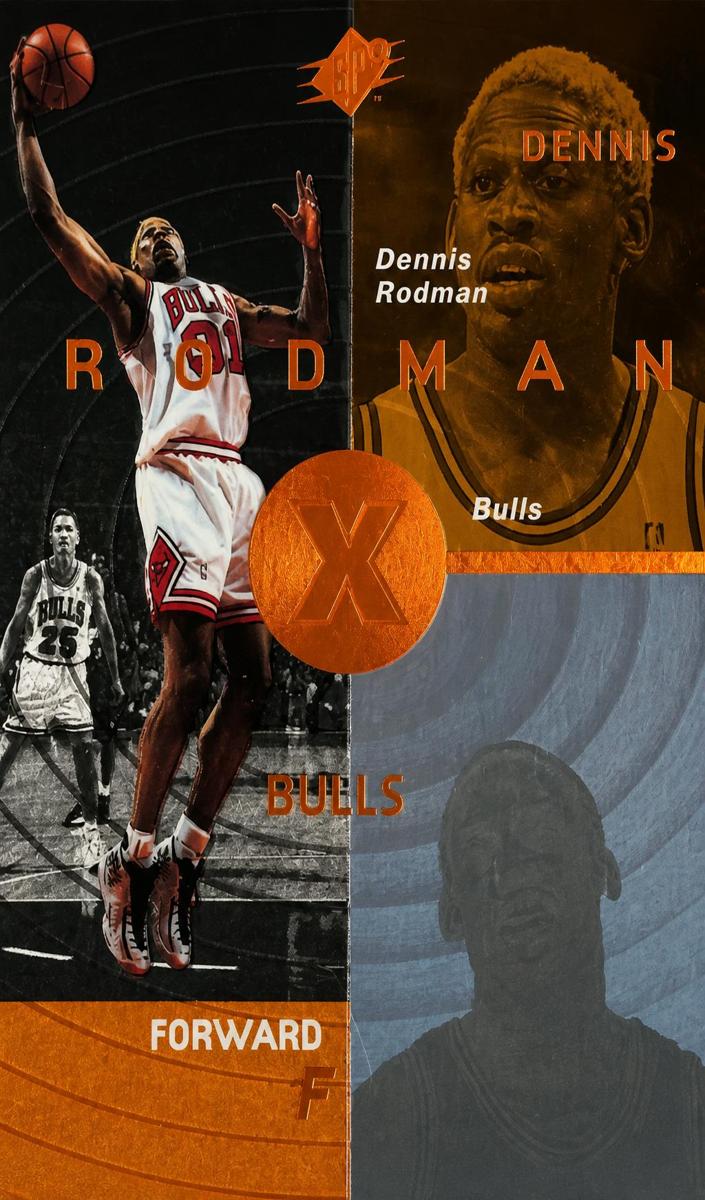 1997 Dennis Rodman [Bronze] #8