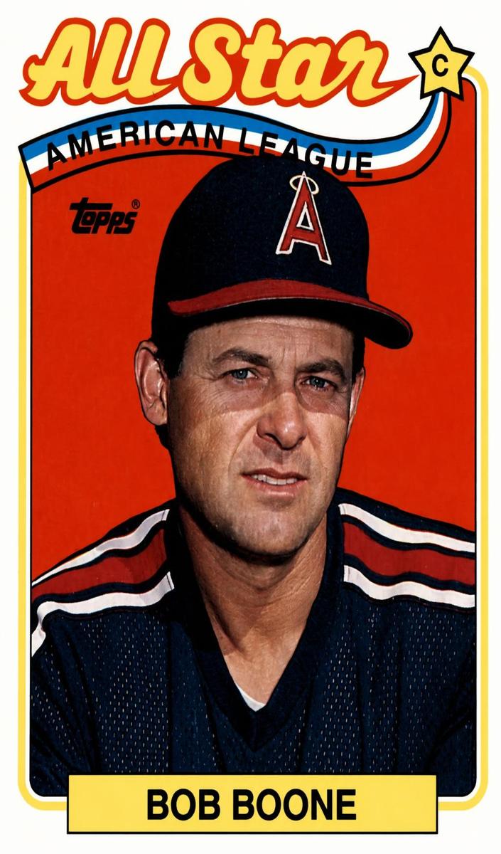 1989 Bob Boone #404