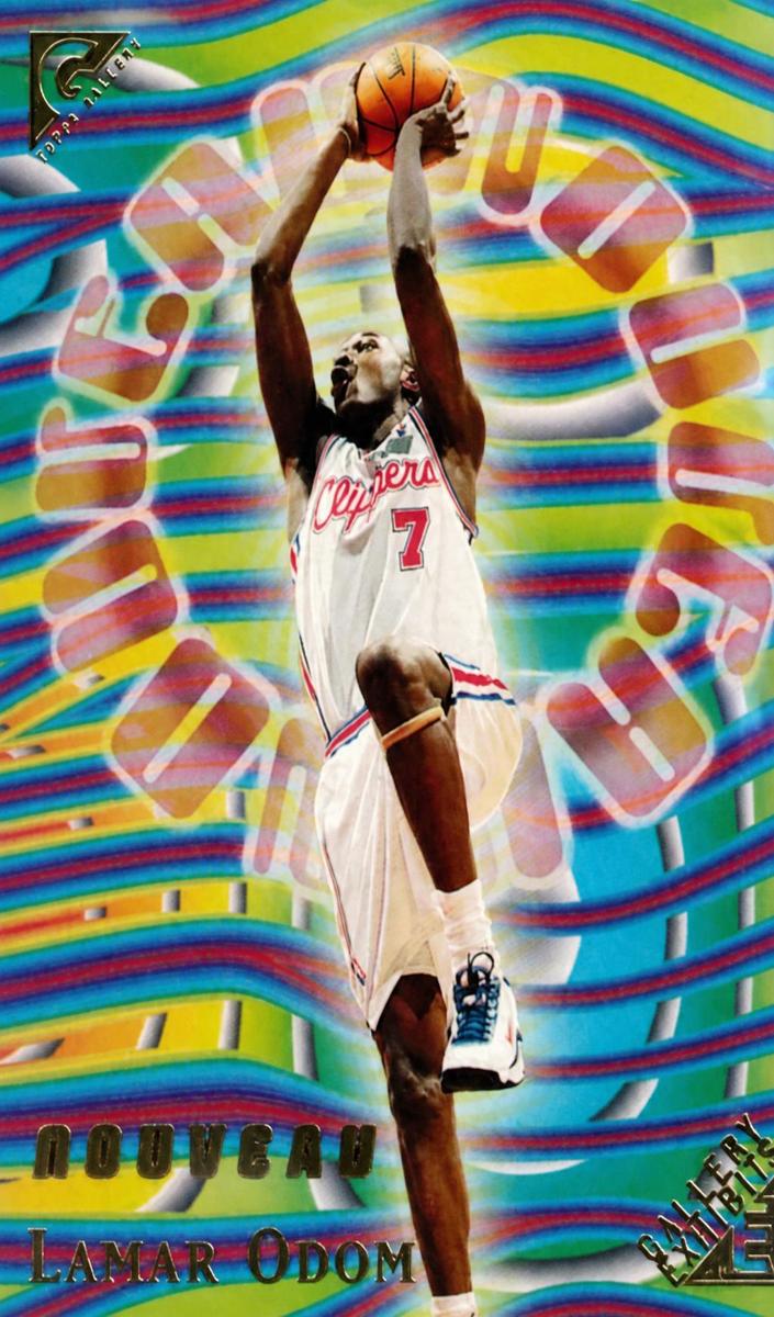 1999 Topps Gallery Lamar Odom #GE29 card