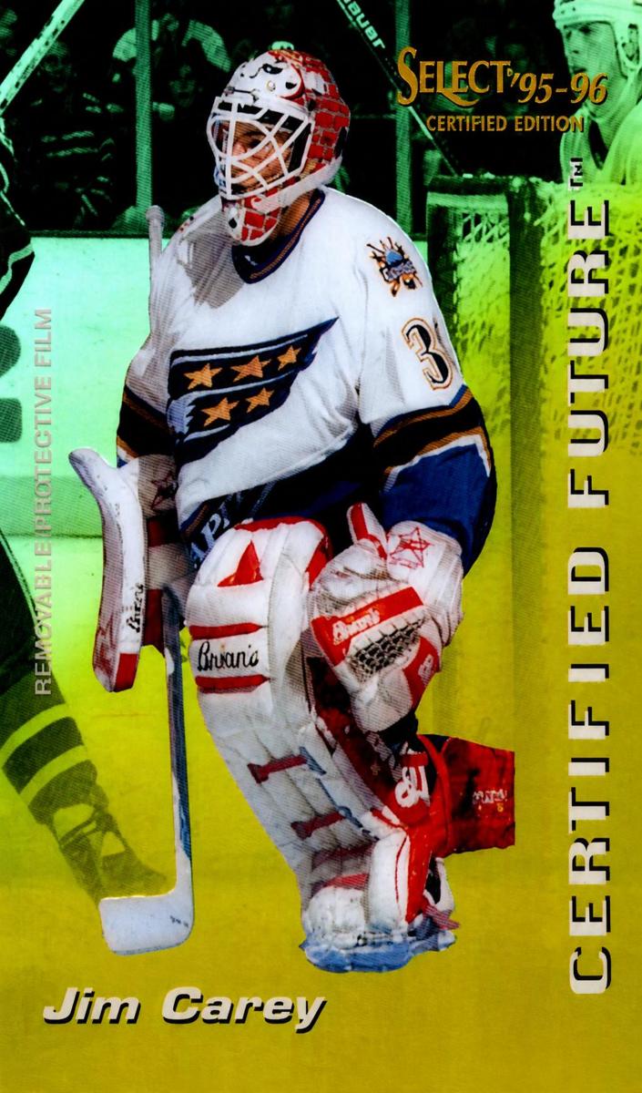1995 Select Certified Jim Carey #2 card