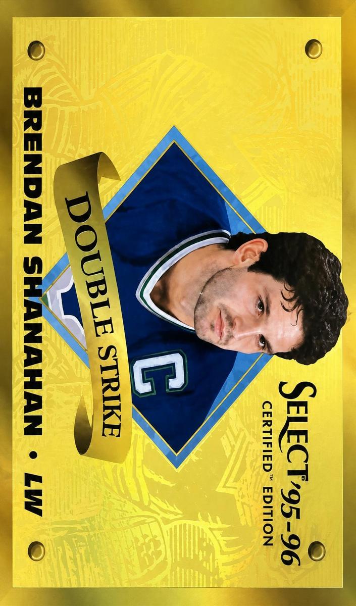 1995 Select Certified Brendan Shanahan [Gold] #9 card