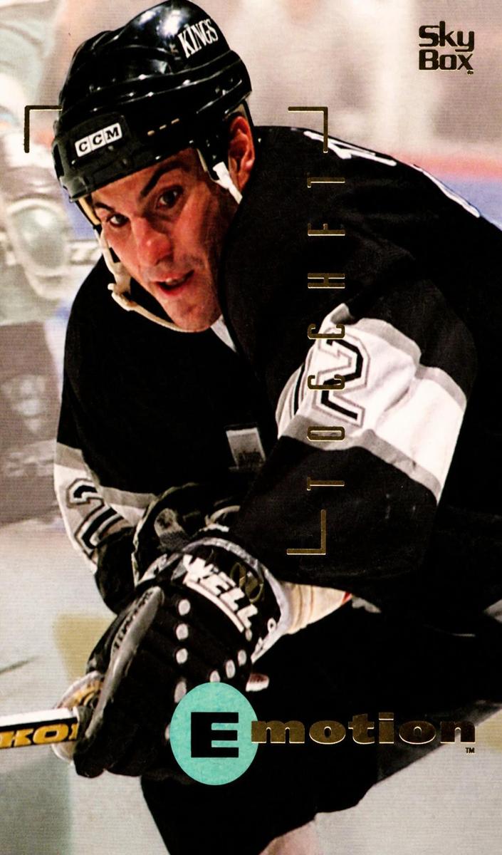 1995 Skybox E-Motion Rick Tocchet #86 card