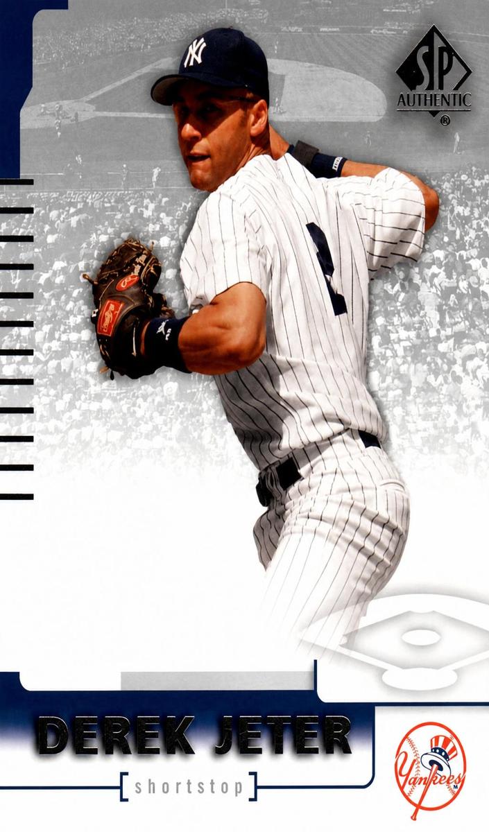 2004 SP Authentic Derek Jeter #5 card