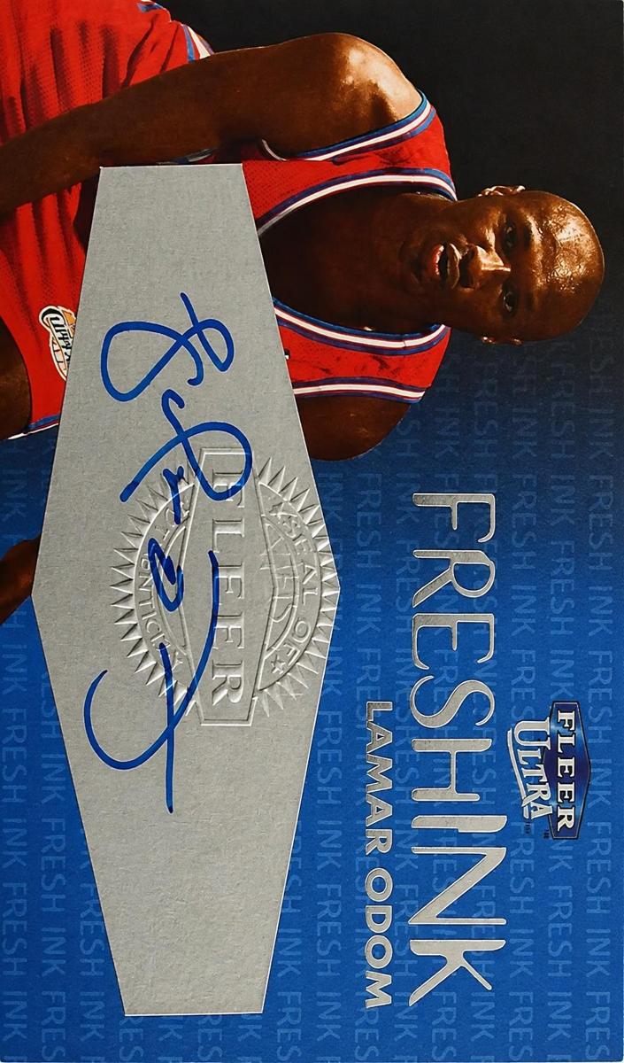 1999 Fleer Ultra Lamar Odom #NNO card