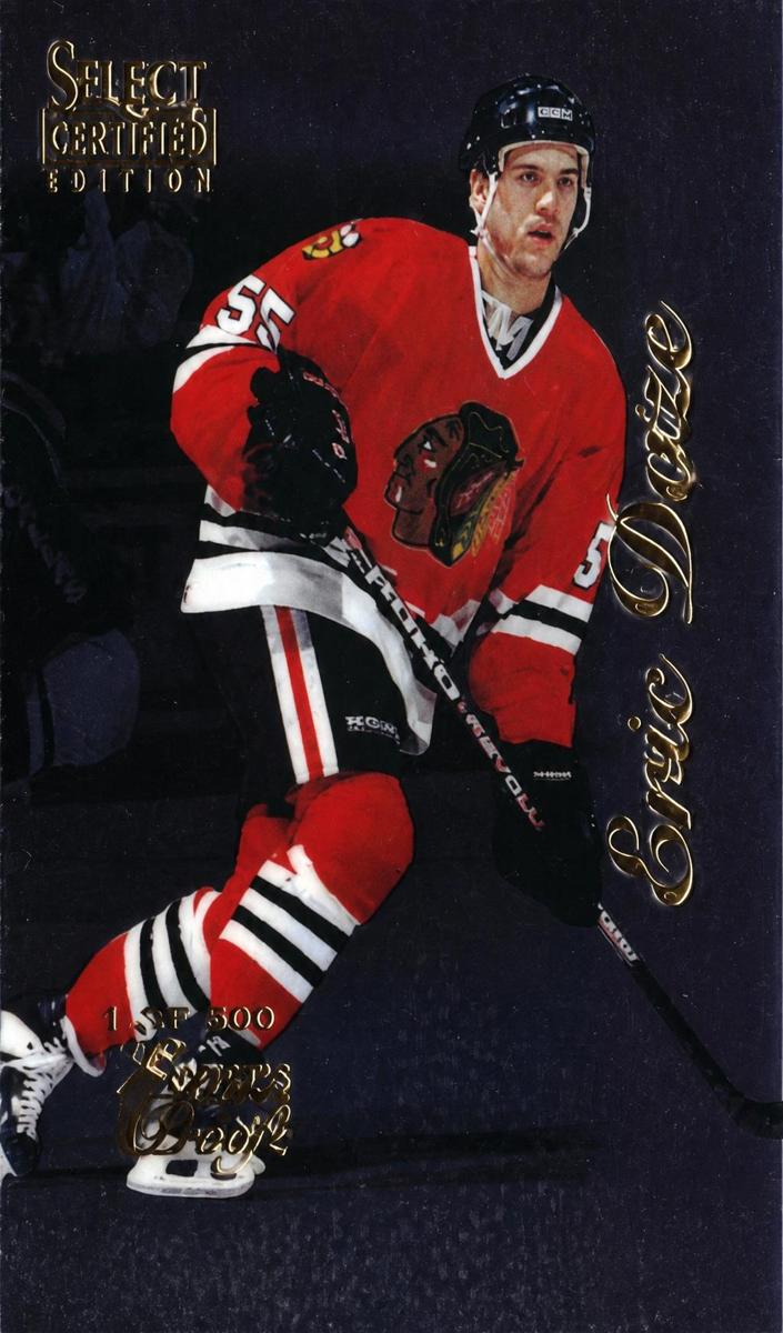 1996 Select Certified Eric Daze [Red] #79 card