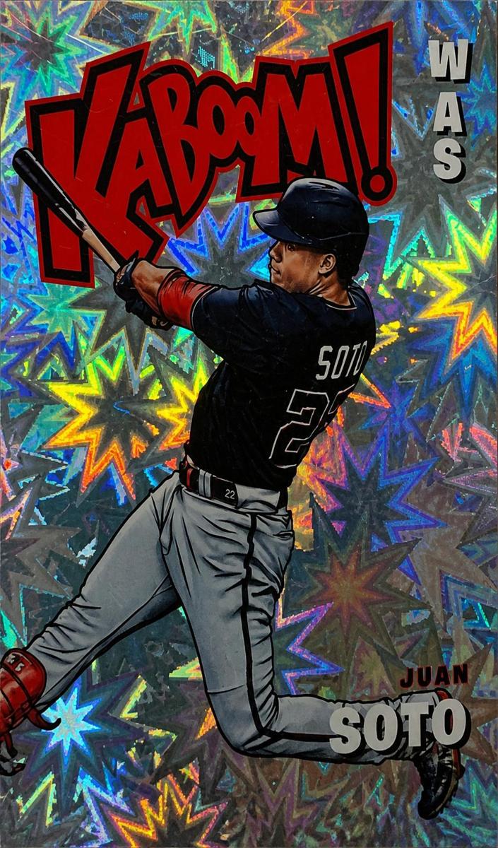 2022 Panini Absolute KABOOM! #K-JS Juan Soto front