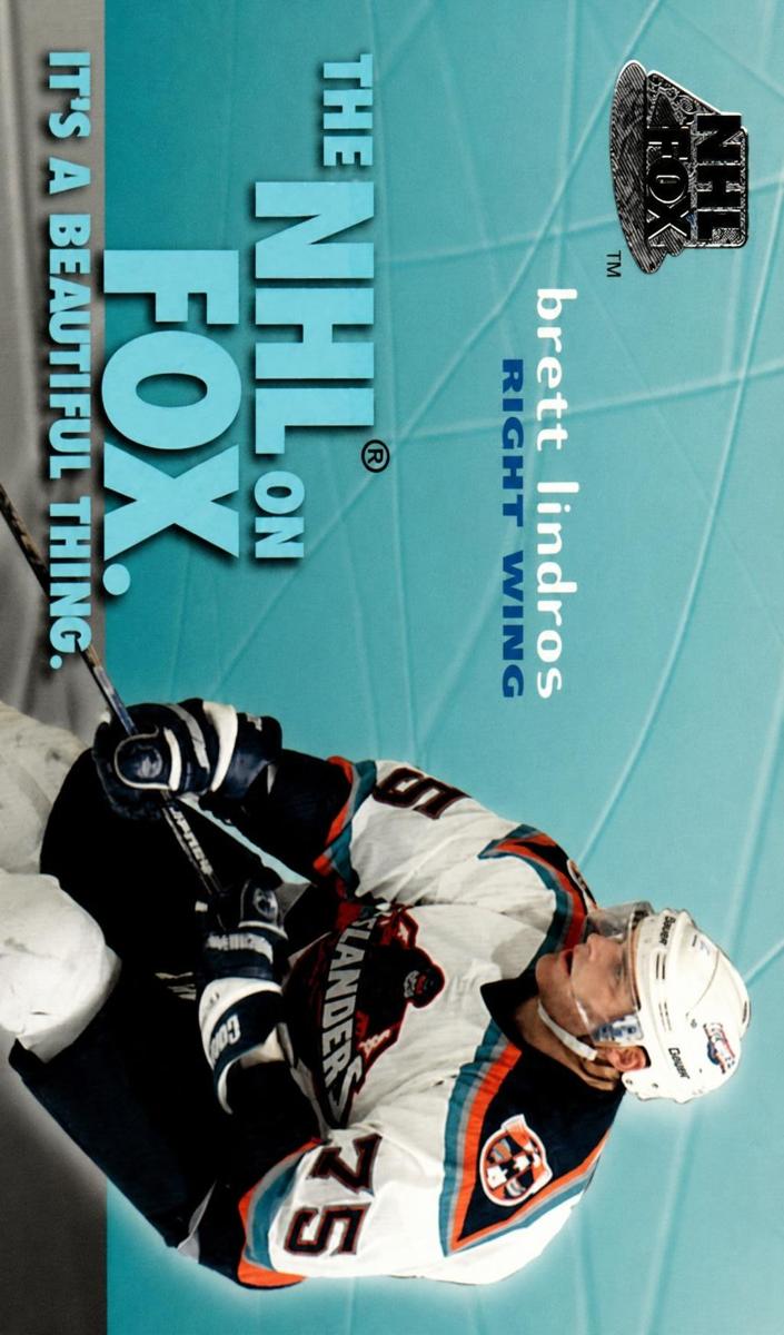 1995 Skybox Impact Brett Lindros #12 card