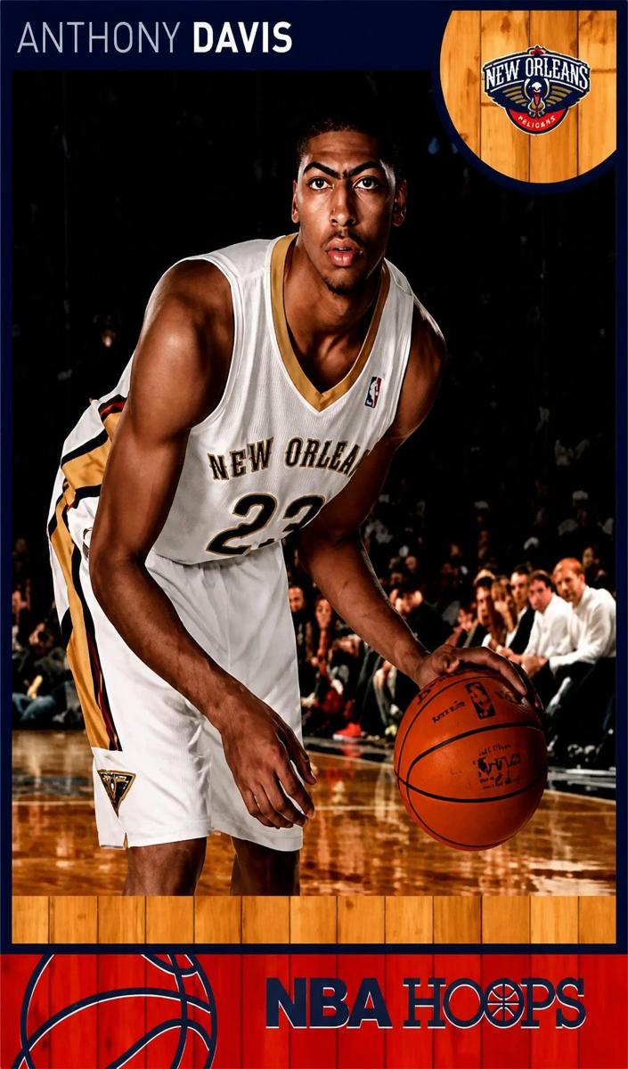2013 Panini Hoops Anthony Davis #157 card