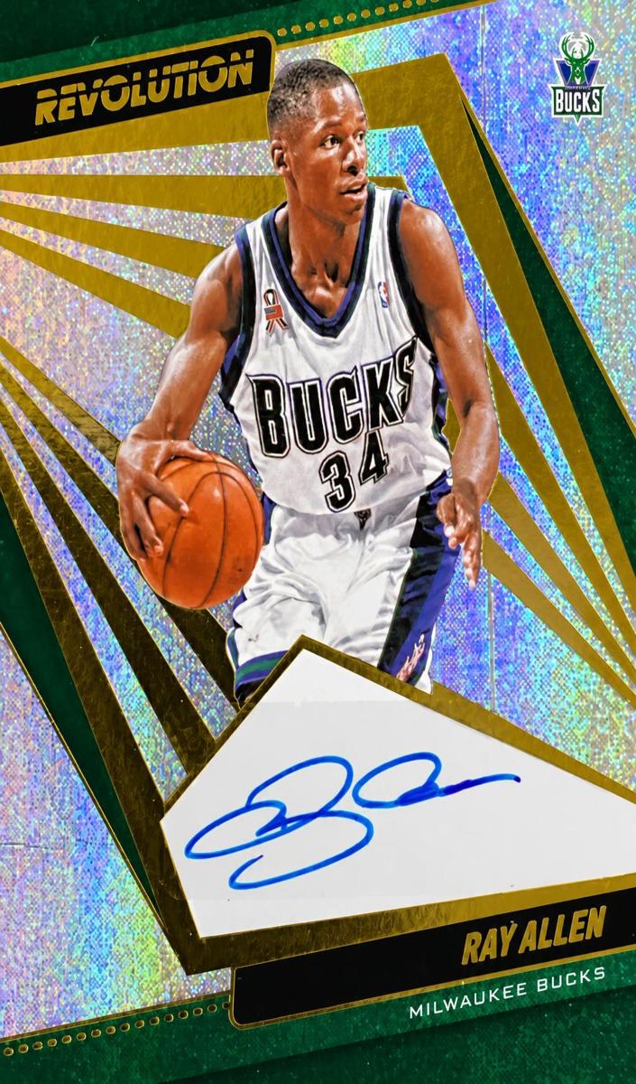 2021 Panini Revolution Ray Allen #AG-RAL card