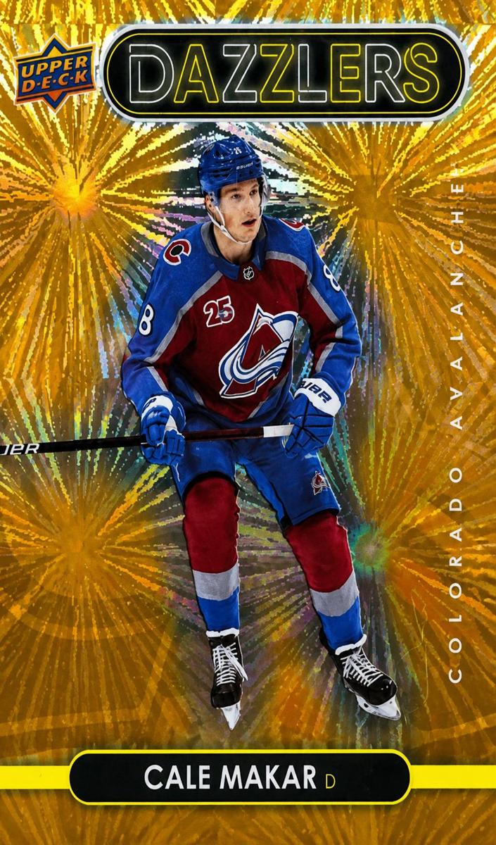2021 Upper Deck Cale Makar [Orange] #DZ-14 card