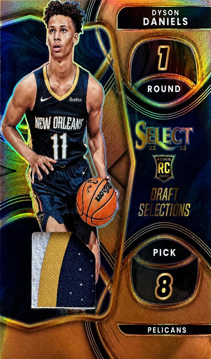 2022 Panini Select Dyson Daniels #DSM-DD card